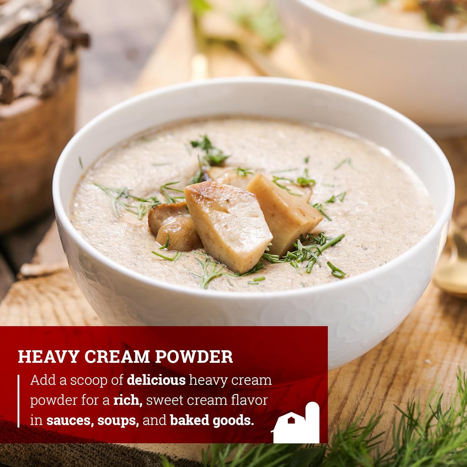 Heavy Cream Powder: Hoosier Hill Farm 2LB Pack for Rich and Creamy Recipes