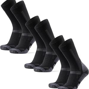 Darn Tough Socks Merino Wool Hiking Crew for Men & Women – Cushioned, Breathable, Anti-Blister Outdoor Socks, 3-Pair Pack