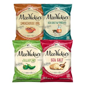 Bag of Chips: Miss Vickie’s Kettle Cooked Potato Chips Variety Pack – 28 Count (1.375 Ounce Each
