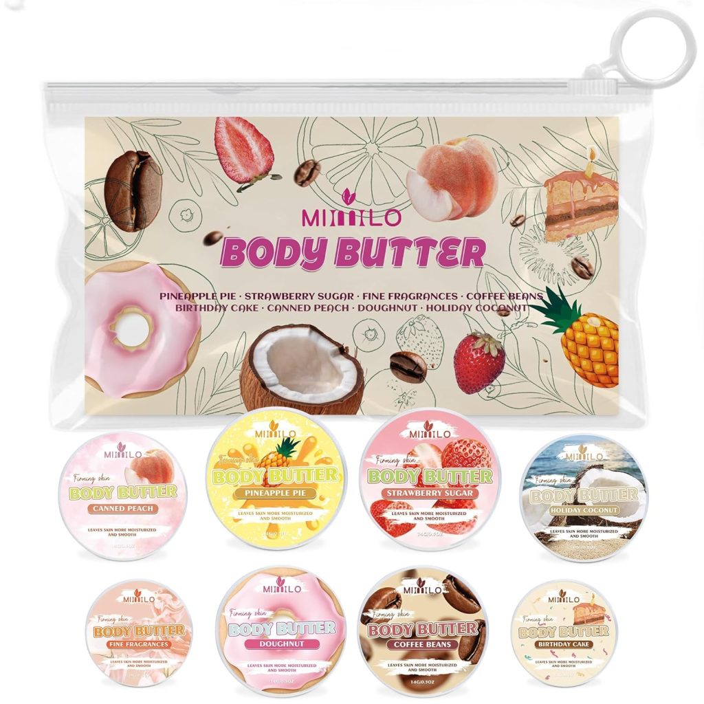 Body Glaze - Hydrating and Moisturizing Care Butter Sample Kit, Choose Your Favorite Scent for Skin Care
