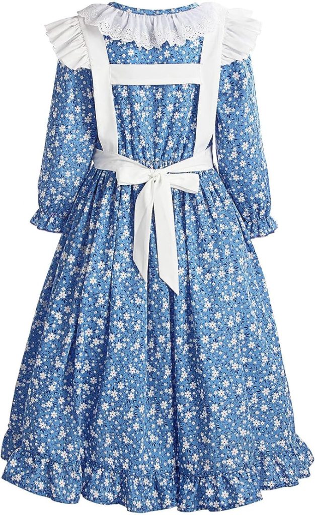 Prairie Dress: ReliBeauty Pioneer Girl Colonial Costume for Authentic Historical Looks