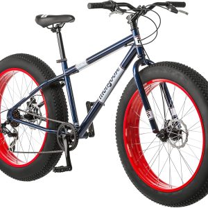 Specialized Bikes – Mongoose Dolomite Fat Tire Mountain Bike for Men, Designed for Off-Road Adventures and Enhanced Stability