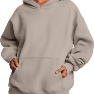 Comfort Hoodie by Trendy Queen – Oversized Women’s Fleece Sweatshirt, Stylish Fall 2025 Pullover, and Cozy Winter Sweater for Everyday Fashion