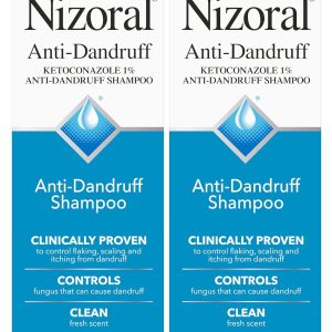 Ketoconazole Shampoo: Nizoral Anti-Dandruff Formula with 1% Ketoconazole, Fresh Scent, 14 Fl Oz (Pack of 2)