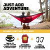 Hammock and Hammock: Wise Owl Outfitters 500lbs Portable Camping Hammock with Tree Straps for Travel and Outdoor Adventures