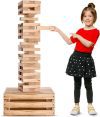 Shop Sunnylife Giant Jumbling Tower: SWOOC Games Premium Outdoor Game with 60 Blocks and Storage Crate for Family Fun