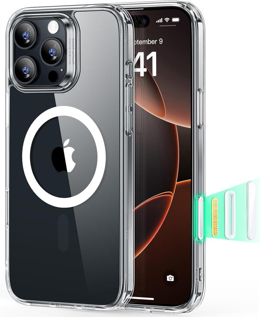 iPhone 16 Pro Case: ESR Shockproof Military-Grade Protection with MagSafe Compatibility and Camera Control 2 iPhone 16 Pro Case: ESR Shockproof Military-Grade Protection with MagSafe Compatibility and Camera Control