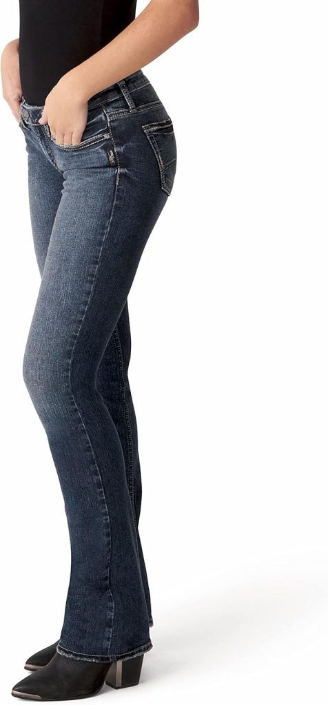 Low Rise Jeans for Women: Silver Jeans Co. Tuesday Slim Bootcut Style