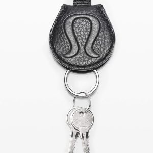 Lululemon Keychain: Now and Always Design in Black
