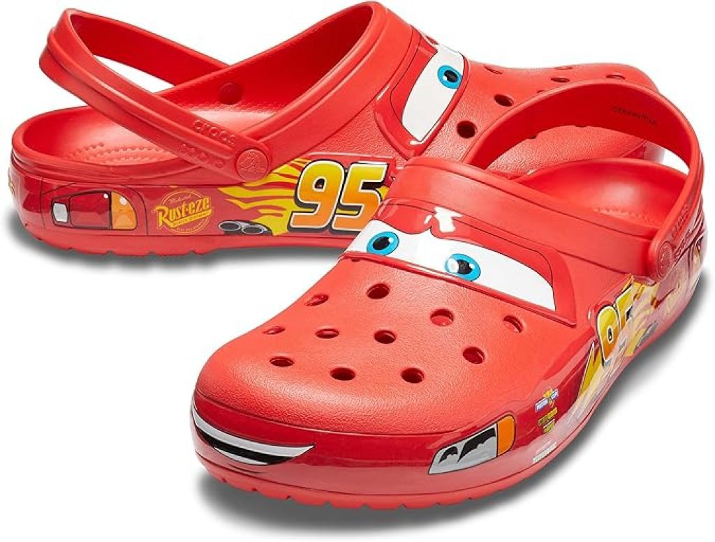 Lightning McQueen Crocs: Unisex Adult Disney Pixar Cars Clogs for Ultimate Comfort