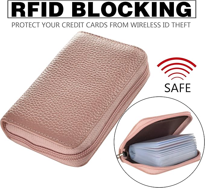 Torrid Credit Card Holder: Easyoulife Genuine Leather Zipper Wallet with 26 Slots 1 Torrid Credit Card Holder: Easyoulife Genuine Leather Zipper Wallet with 26 Slots