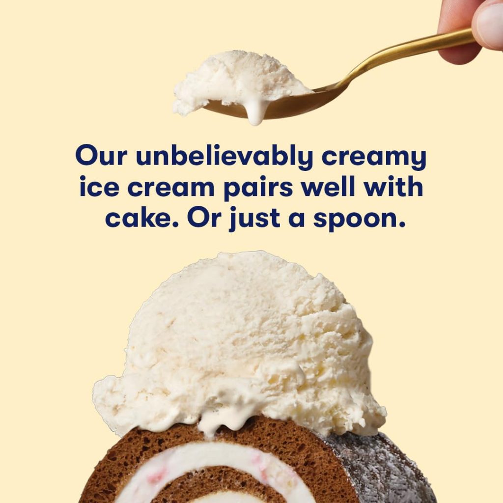 Tillamook Ice Cream Vanilla Bean – 48 oz Creamy Classic Dessert Tub