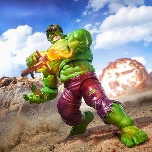 Marvel Legends: Deluxe 6-Inch Hulk Action Figure from Maximum Series with Impressive Articulation and Accessories