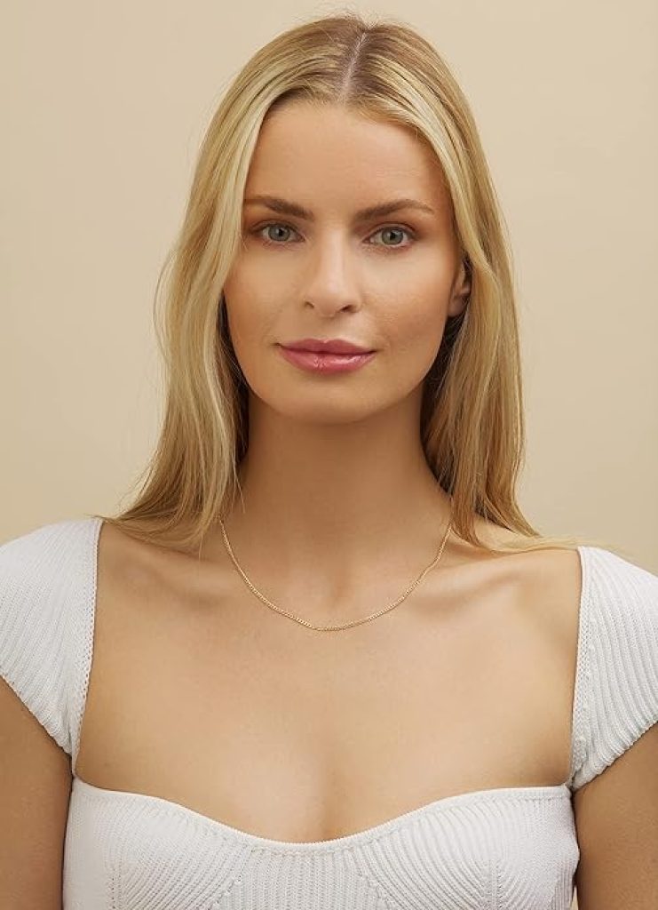 Cuban Link Chain Necklace: Barzel 18K Gold Plated Curb Design in 2MM, 3MM, 4MM, and 5MM for Men and Women – Crafted in Brazil