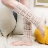 Leg Warmers for Women by Loritta – Winter Knit Long Boot Socks, Slouch Knee High 80s Style Party Wear