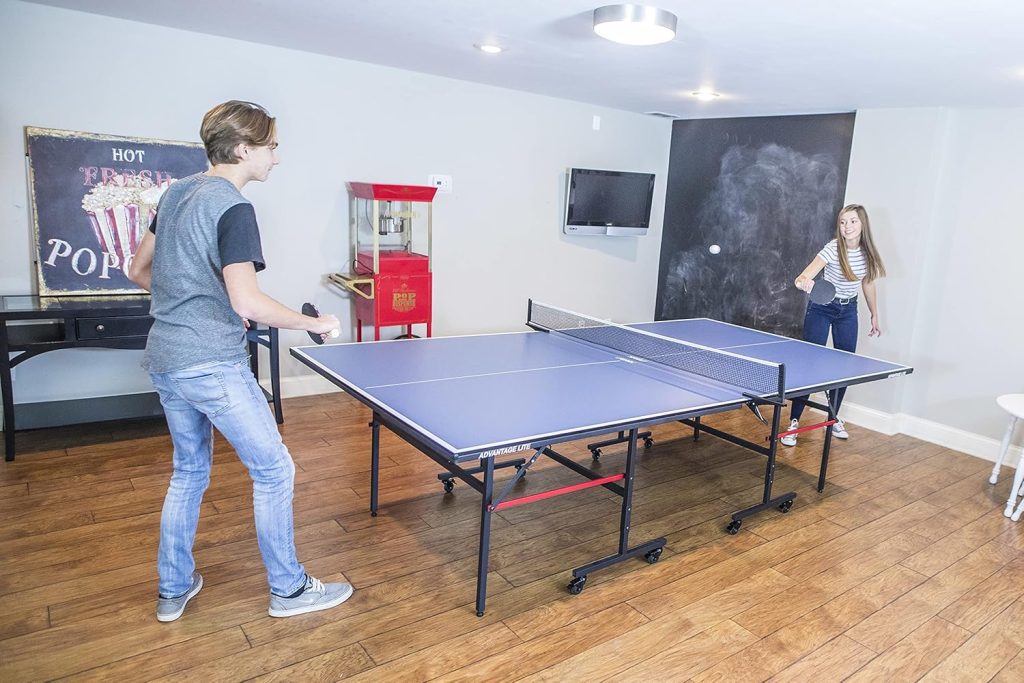 Ping Pong Table Options: STIGA Advantage Series with 13, 15, 19, and 25mm Tabletops, Quick 10-Minute Assembly, and Playback Mode for All Skill Levels