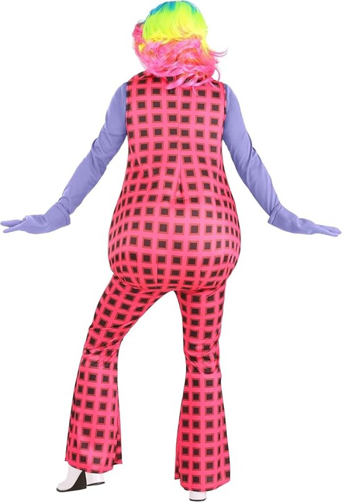 Lady Glitter Sparkles Trolls Costume for Adults – Fun Bridget Outfit with Wig & Gloves 3 Lady Glitter Sparkles Trolls Costume for Adults – Fun Bridget Outfit with Wig & Gloves