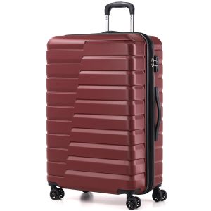 Coolife Expandable Large Checked Luggage 28 inch – Hardshell Suitcase with Spinner Wheels