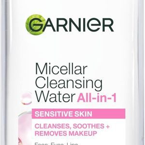 Garnier Micellar Water – Hydrating All-in-1 Facial Cleanser and Makeup Remover for Sensitive Skin
