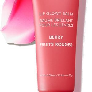 LANEIGE Lip Glowy Balm – Sheer Tinted Lip Moisturizer with Shea Butter, Hydrating Shine, Berry, 0.35 oz
