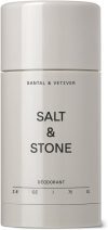 Salt & Stone Aluminum-Free Natural Deodorant – 48H Odor Protection with Seaweed & Niacinamide, Santal & Vetiver, 2.6 oz