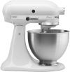 KitchenAid Classic 4.5-Quart Tilt-Head Stand Mixer – Durable Metal Kitchen Mixer with 10 Speeds for Baking and Cooking, White