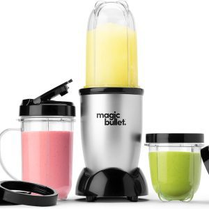 Magic Bullet Blender 11-Piece Set – Compact Countertop Blender for Smoothies, Salsa & More