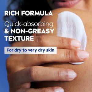 NIVEA Essentially Enriched Body Lotion for Very Dry Skin – 2-Pack with Hyaluronic Acid & Almond Oil, 72-Hour Deep Moisture, 16.9 Fl Oz