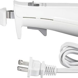 Proctor Silex Easy Slice Electric Carving Knife – 120W Serrated Stainless Steel Blades for Meats, Bread and Crafts, White