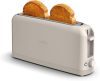 BELLA 2-Slice Slim Toaster – Space-Saving Design with 6 Shade Settings, Extra-Wide 10-Inch Slot, High-Lift Lever, and Removable Crumb Tray