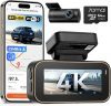 70mai A810 Lite 4K Dash Cam – Front & Rear Dual Recording, Built-in GPS, HDR Night Vision, Wi-Fi 6, Compact Car Camera