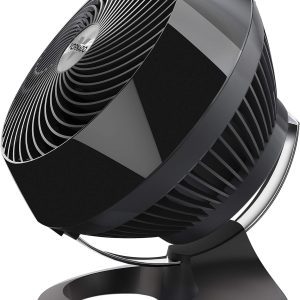 Vornado 660 Large Air Circulator – Whole-Room Fan with 4 Speeds, 90° Tilt and Chrome Glide Bar, Quiet Cooling up to 100 ft