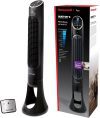Honeywell QuietSet Whole Room Tower Fan – Oscillating 40-Inch Fan with Remote, 8 Speeds & Auto Timer, Black