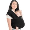 KeaBabies Baby Wrap Carrier – Stretchy Newborn-to-Toddler Sling with Even Weight Distribution, Hands-Free & Breathable