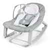 Ingenuity Keep Cozy 3-in-1 Baby Bouncer & Toddler Rocker – Soothing Vibrating Seat with Toy Bar, 0-30 Months