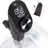 Greater Goods Sous Vide Cooker 1100W – No App Needed, Quiet Brushless Circulator with Precision Dial, 15L Baths