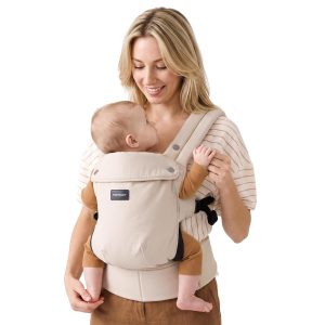 Momcozy PureHug Baby Carrier – Ergonomic Cotton Carrier for Newborns to Toddlers
