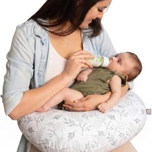 Boppy Nursing Pillow – Supportive U-Shaped Breastfeeding Pillow with Soft Fill & Machine-Washable Cover
