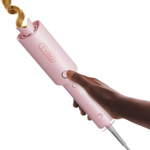 TYMO CURLPRO Automatic Rotating Curling Iron – One-Click Beach Waves, Cool-Touch Anti-Scald Barrel, Travel-Friendly