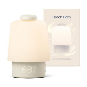 Hatch Baby Sound Machine & Night Light – Smart Sleep Trainer with Time-to-Rise Alarm, App Control, Putty