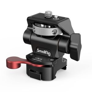 SmallRig Field Monitor Mount Holder with Cold Shoe Mount, 1/4 Screw Adjustment, Camera Monitor Holder for Filmmaking