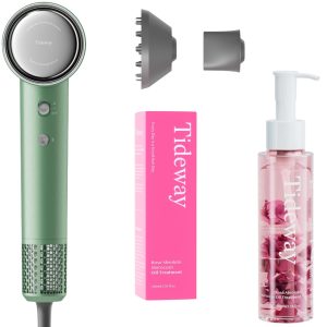 Tideway Hair Dryer Professional High-Speed Ionic Blow Dryer 110,000 RPM Brushless Motor, Fast Drying Low Noise for Women & Men